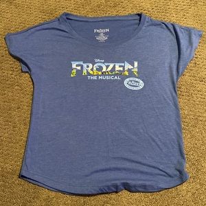 Disney frozen the musical XS t-shirt Broadway show